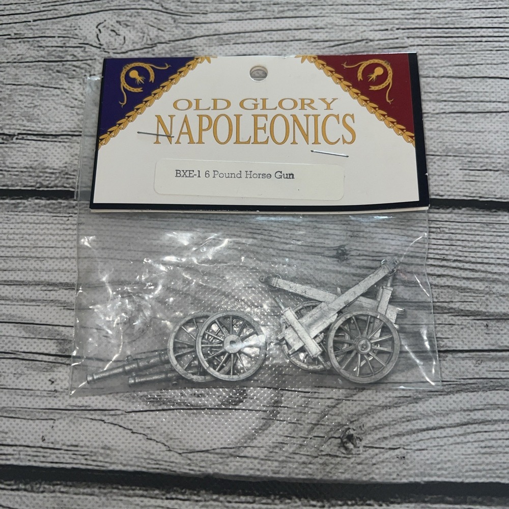 Old Glory Napoleonics BXE- 1 6 Pound Horse Gun New Sealed